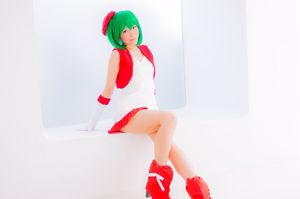 Yuki Mashiro Cosplay "Macros" Ranka Lee (versión de Navidad)