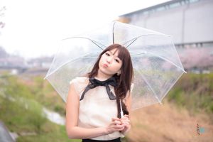 Li Renhui "Small Fresh Umbrella Series" reeks afbeeldingen